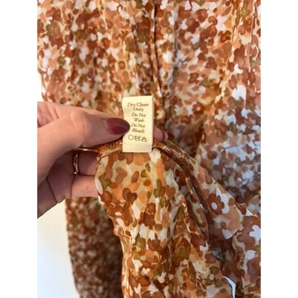 Christy Dawn The Daisy Dress In Terracotta Meadow - Picture 7 of 11